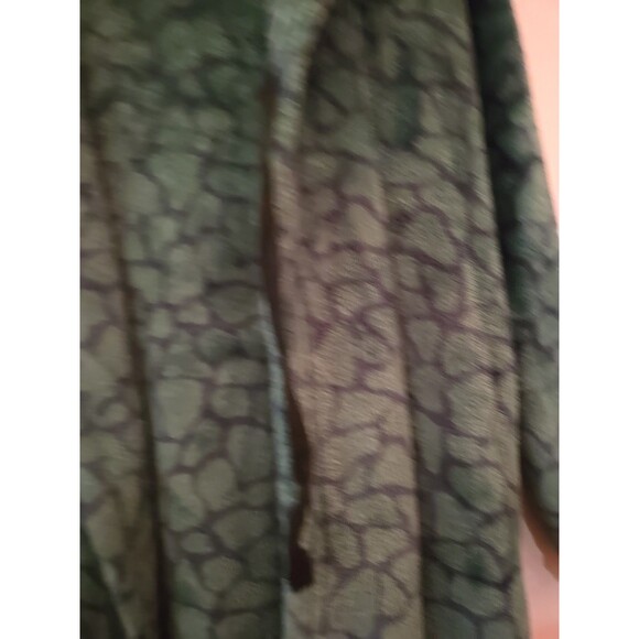 Dinosaur Monster Children's Kid Boy Hooded Towel Bathrobe Cotton M 8-10 Green - Picture 6 of 11